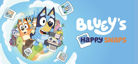 Bluey's Happy Snaps official game artwork