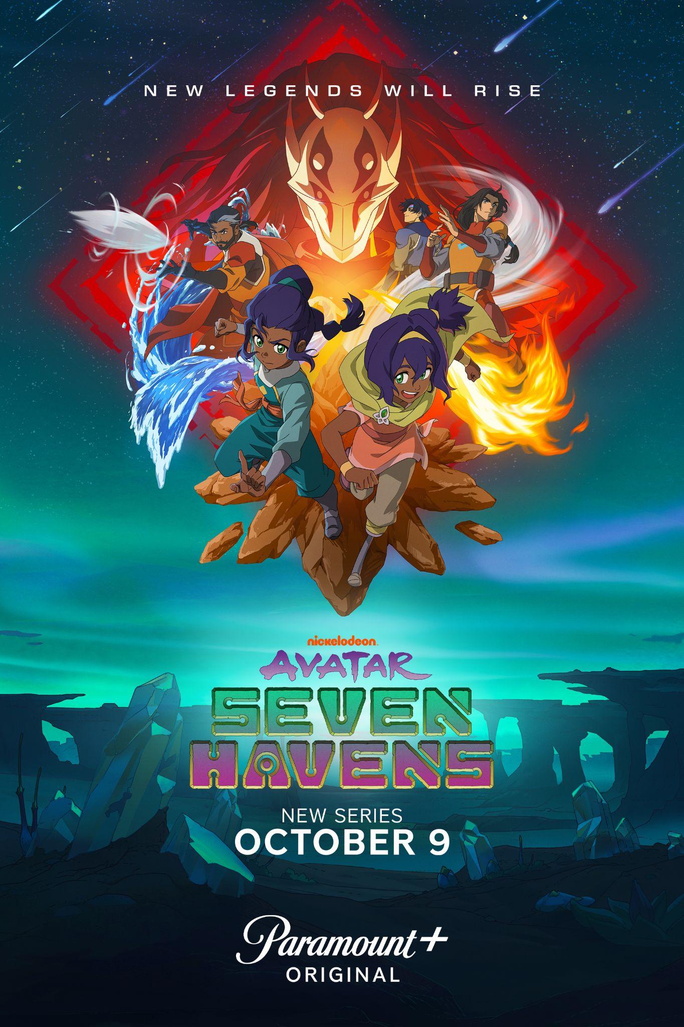 Avatar: Seven Havens official series key art