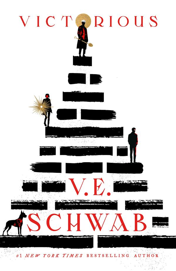 Victorious book cover by V. E. Schwab