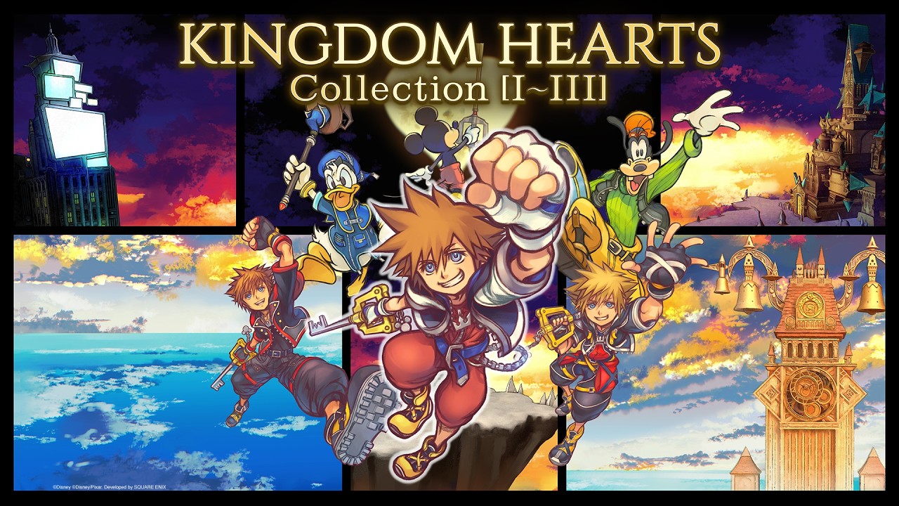 Kingdom Hearts Collection official game collection artwork
