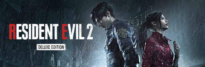 Resident Evil 2 Deluxe Edition official game artwork