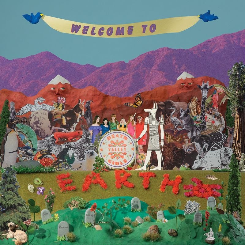 Death Valley Girls Welcome to Earth official album cover
