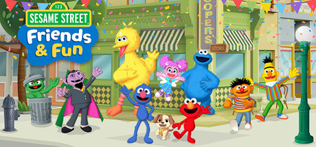 Sesame Street: Friends & Fun official game artwork