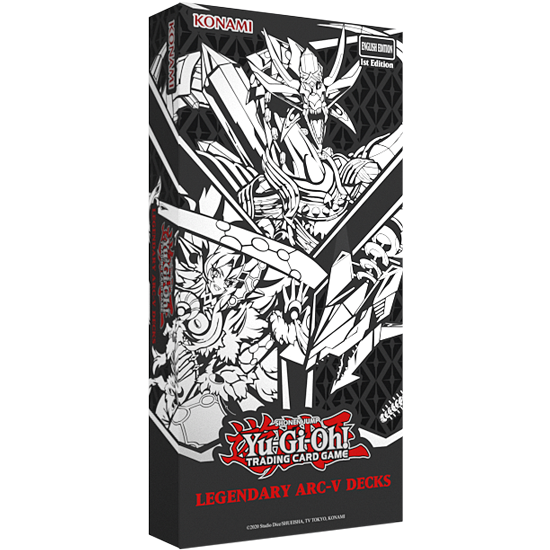 Yu-Gi-Oh! Legendary ARC-V Decks official product artwork