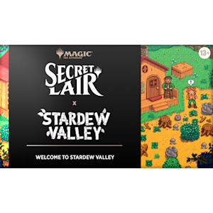 Secret Lair x Stardew Valley: Welcome to Stardew Valley official product artwork