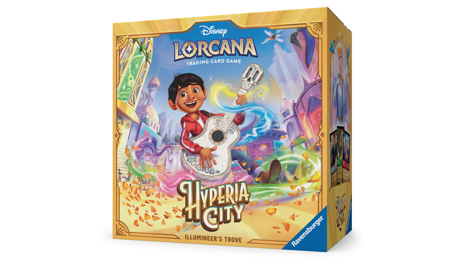 Disney Lorcana: Hyperia City Illumineer's Trove official product artwork